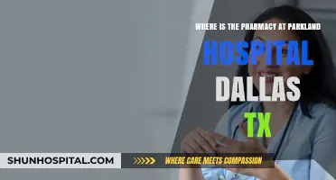 Finding the Pharmacy at Parkland Hospital in Dallas, Texas