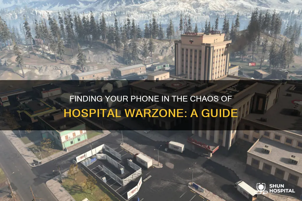 where is the phone in hospital warzone
