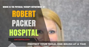 Locating Robert Packer Hospital's Physical Therapy Department: A Quick Guide