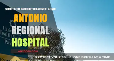 Locating the Radiology Department at San Antonio Regional Hospital: A Guide
