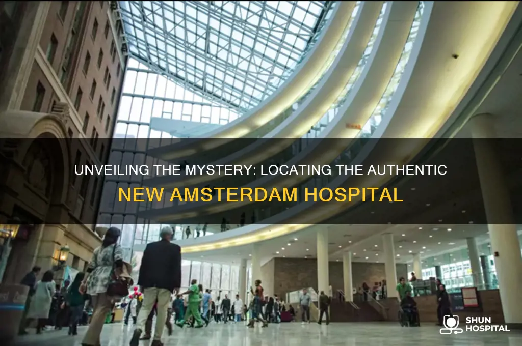 where is the real new amsterdam hospital