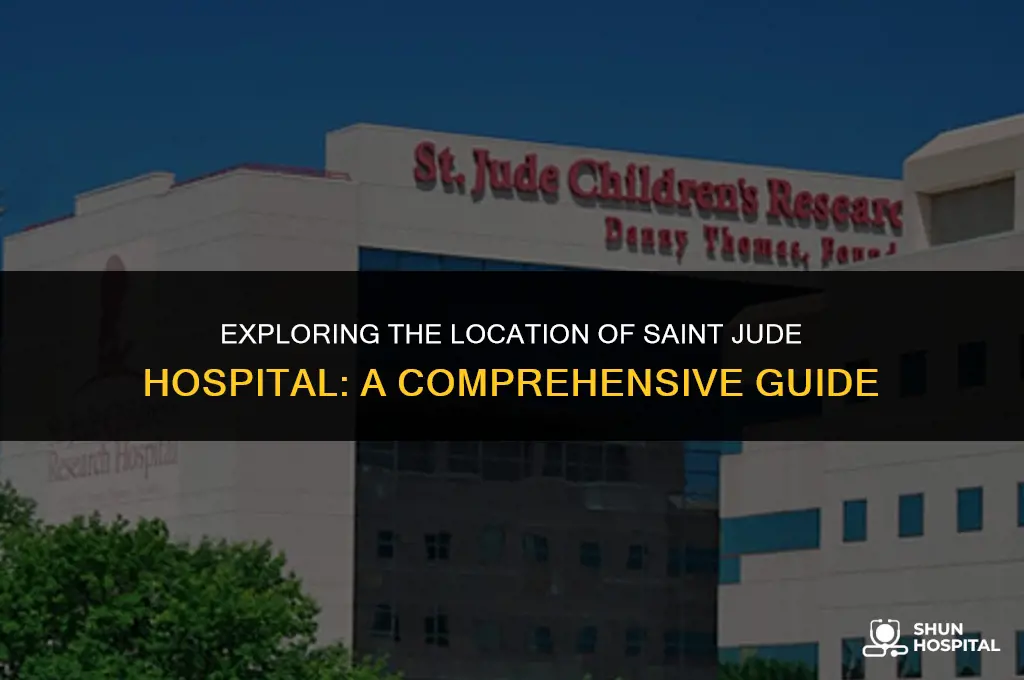 where is the saint jude hospital