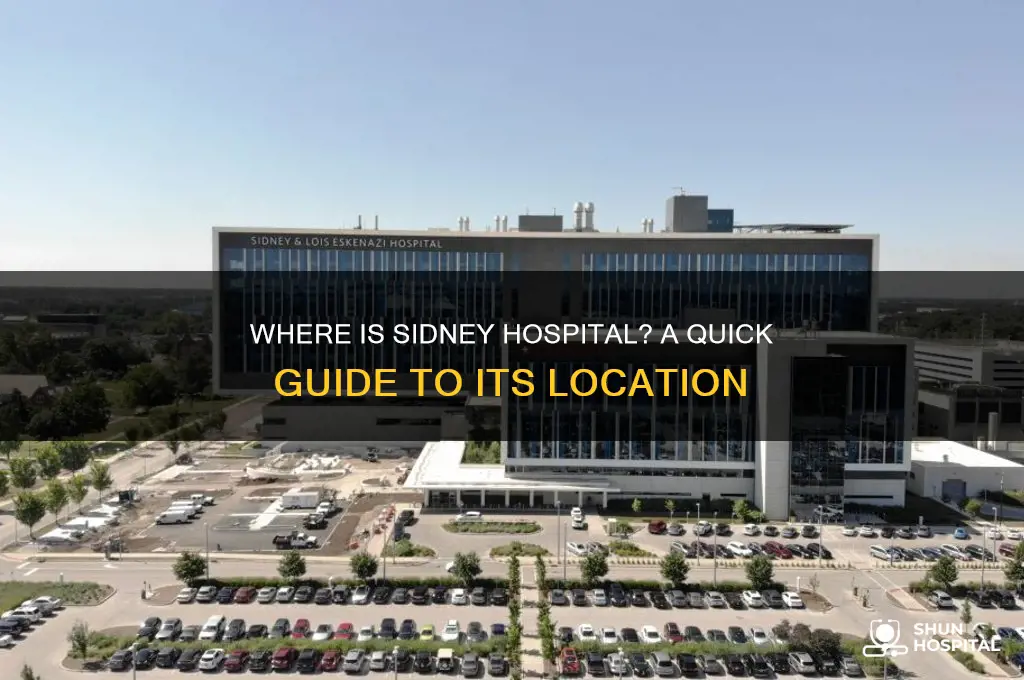 where is the sidney hospital