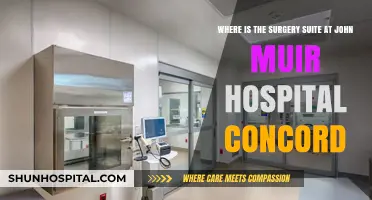 Locating the Surgery Suite at John Muir Hospital Concord: A Guide