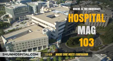 University Hospital MAG 103 Location Guide: Where to Find It