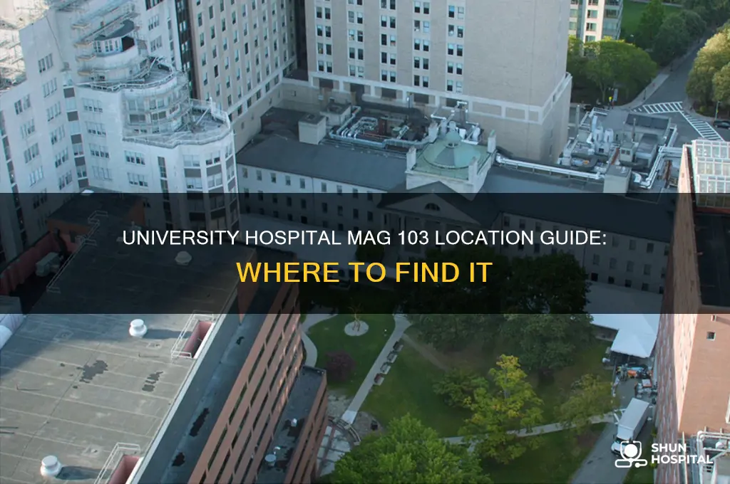 where is the university hospital mag 103