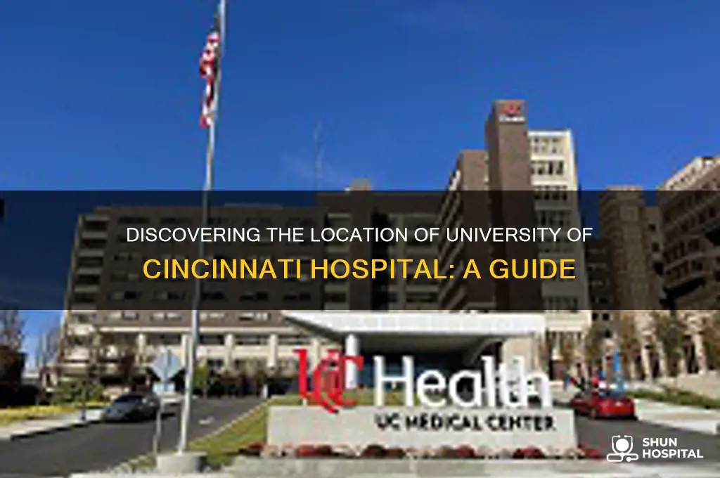 where is the university of cincinnati hospital