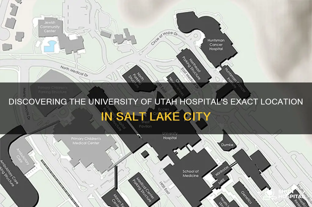 where is the university of utah hospital