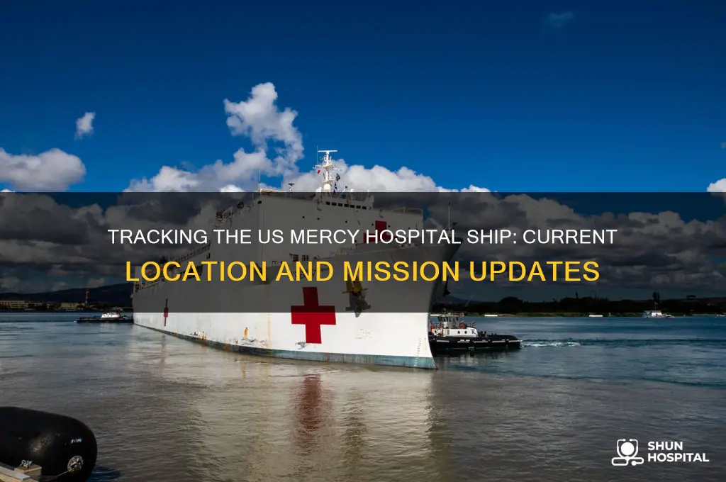 where is the us mercy hospital ship