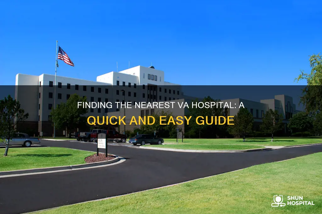 where is the va hospital from here
