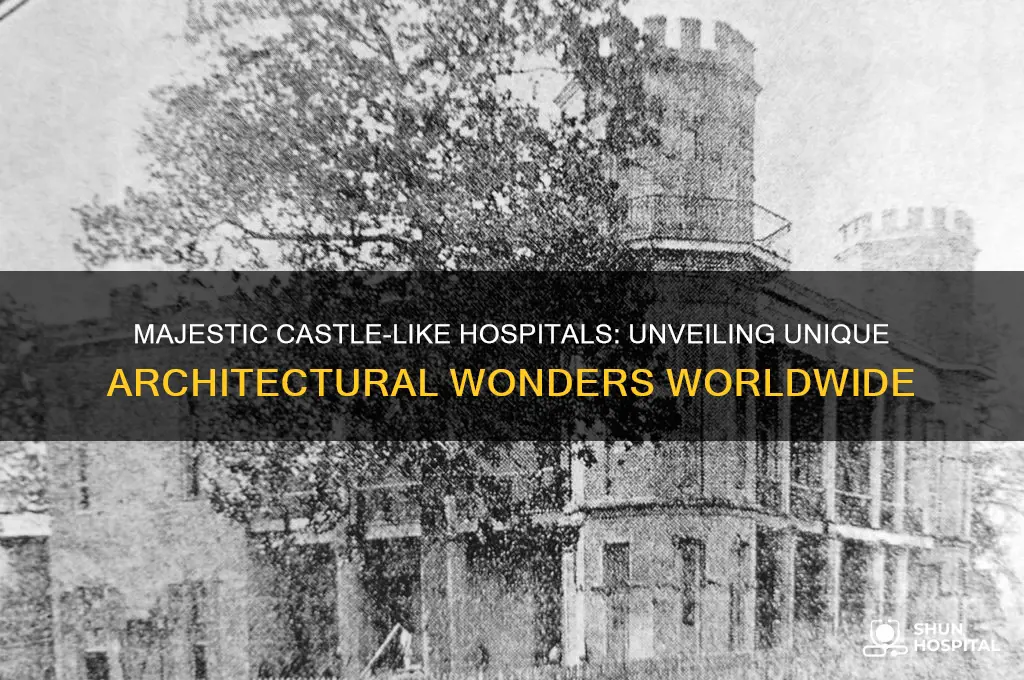 where is there a hospital that looks like a castle