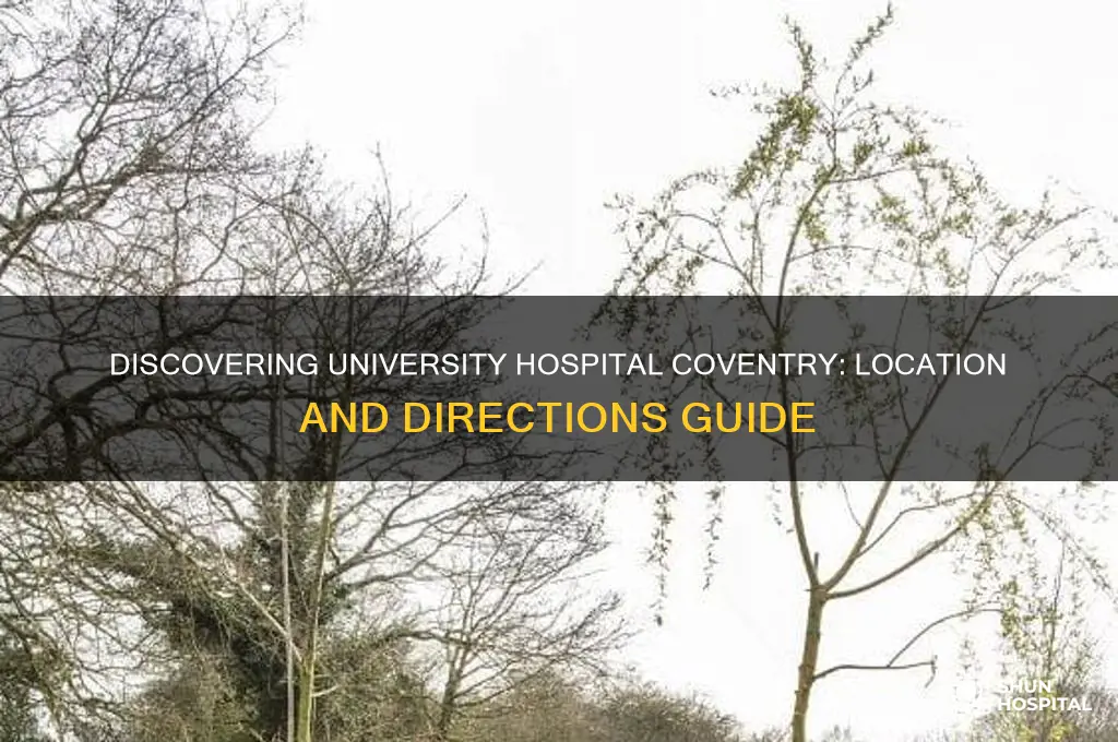 where is university hospital coventry
