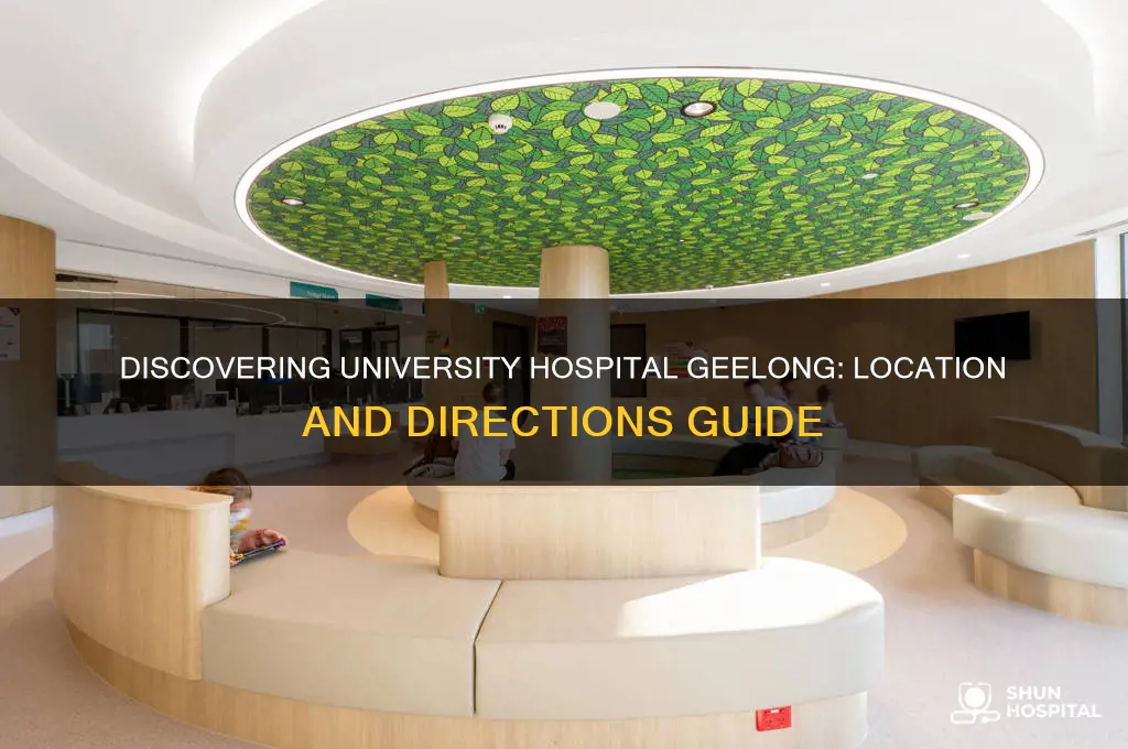 where is university hospital geelong
