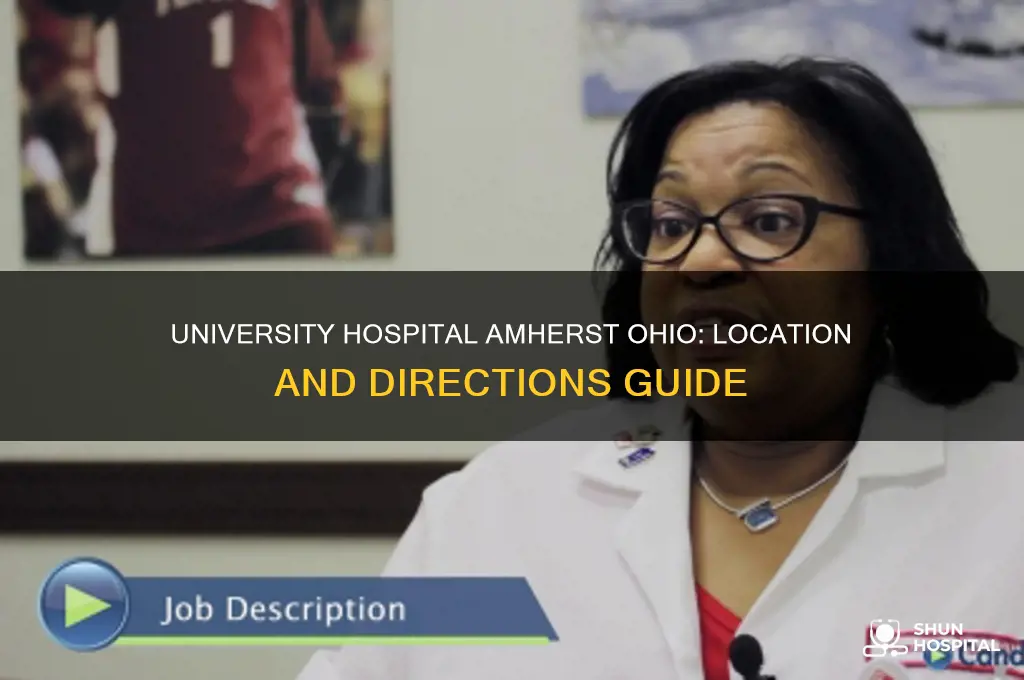 where is university hospital in amherst ohio