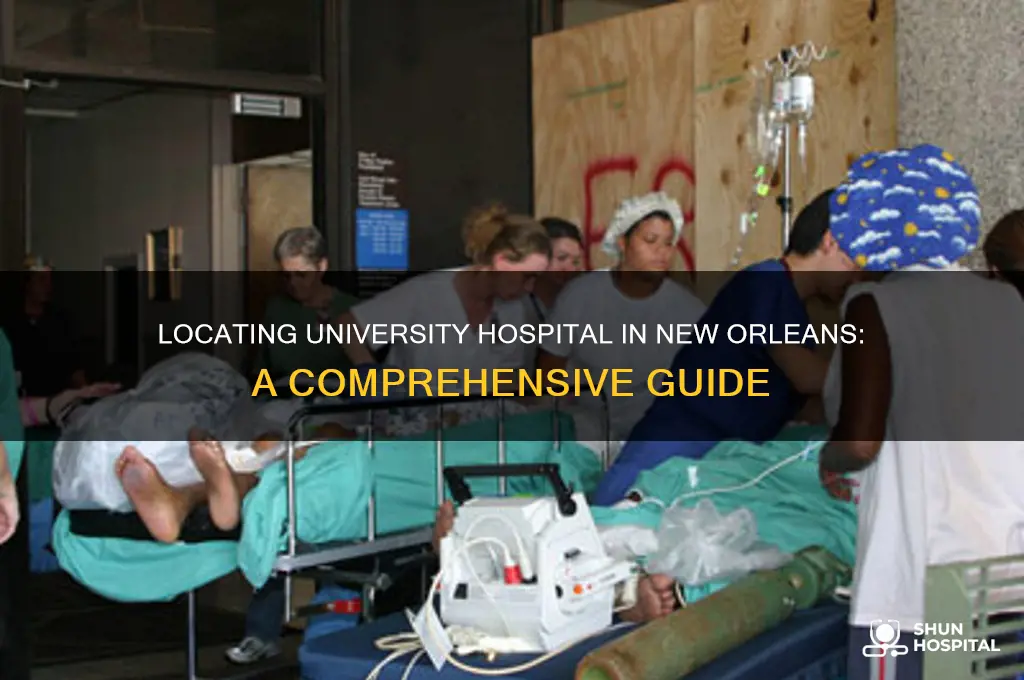 where is university hospital in new orleans