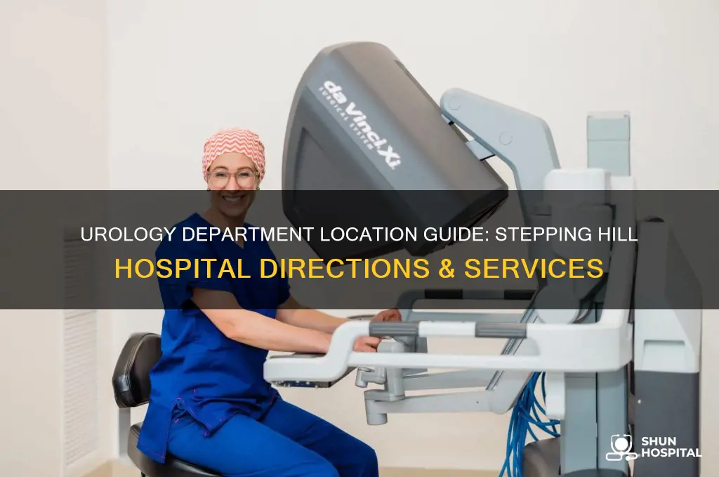 where is urology at stepping hill hospital