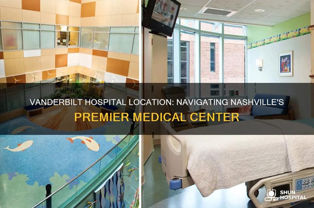 where is vanderbilt hospital in nashville tn