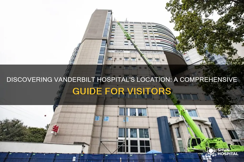 where is vanderbilt hospital