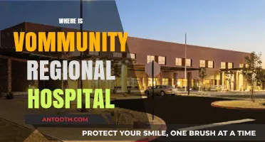 Discovering Vommunity Regional Hospital's Location: A Comprehensive Guide