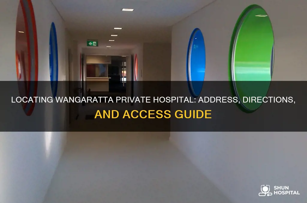 where is wangaratta private hospital