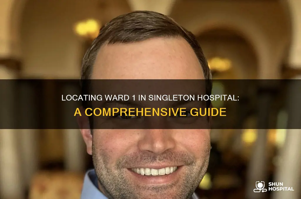 where is ward 1 in singleton hospital