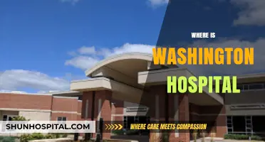 Locating Washington Hospital: Address, Directions, and Essential Information