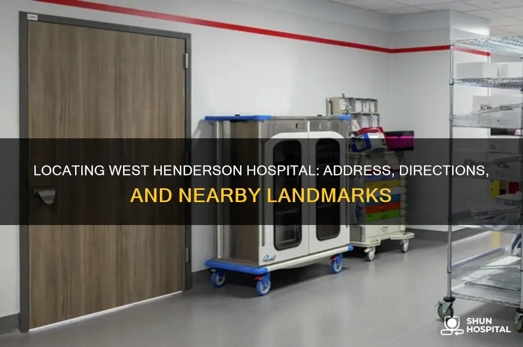 where is west henderson hospital