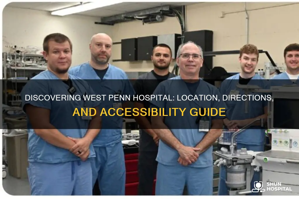where is west penn hospital