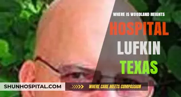 Discovering Woodland Heights Hospital's Location in Lufkin, Texas