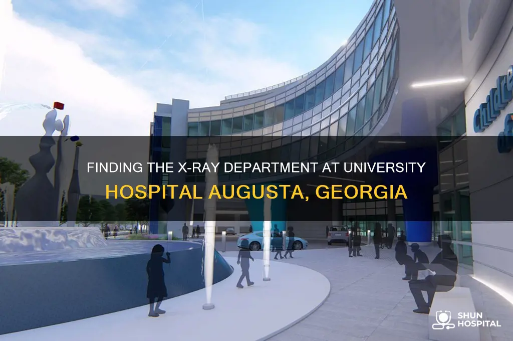 where is x ray deparrtment at university hospital augusta georgia