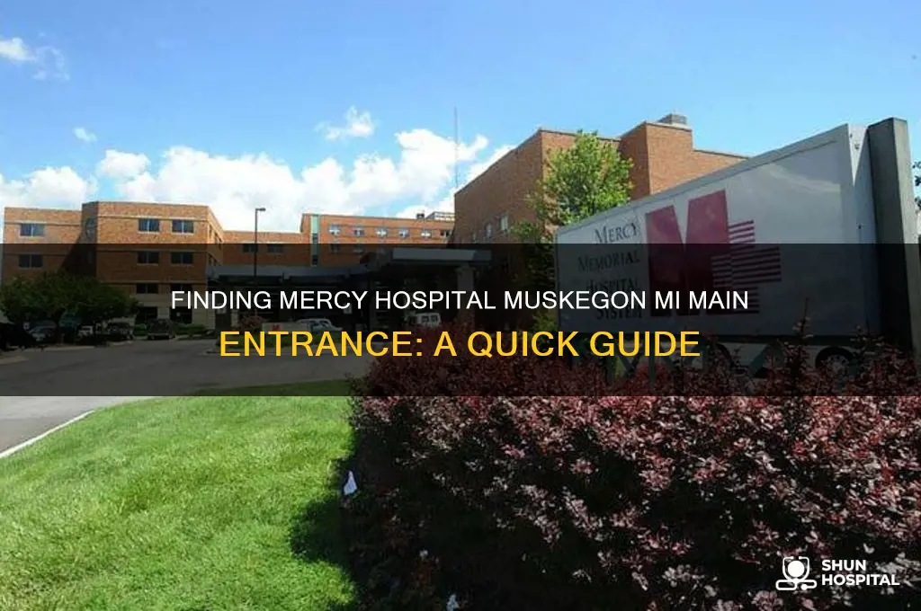 where nercy hospital muskegon mi main entrance
