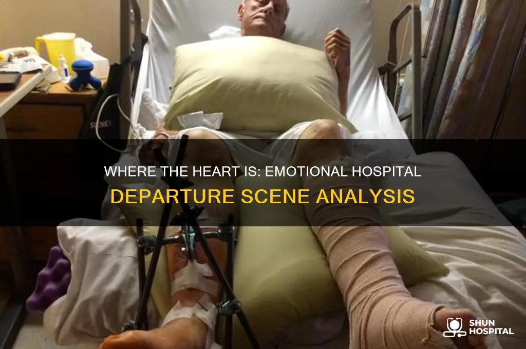 where the heart is movie leaving the hospital scene