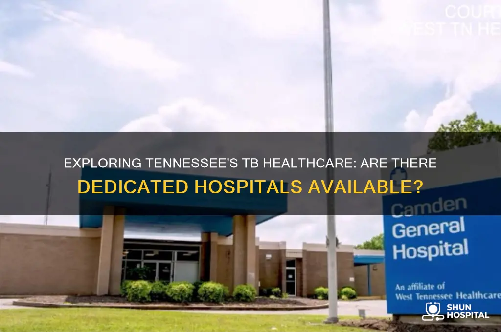 where there any tb hospitals in tennessee
