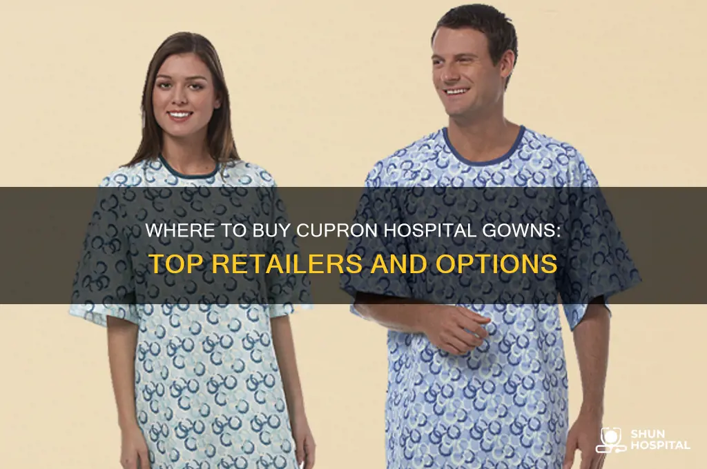 where to buy cupron hospital gown buy