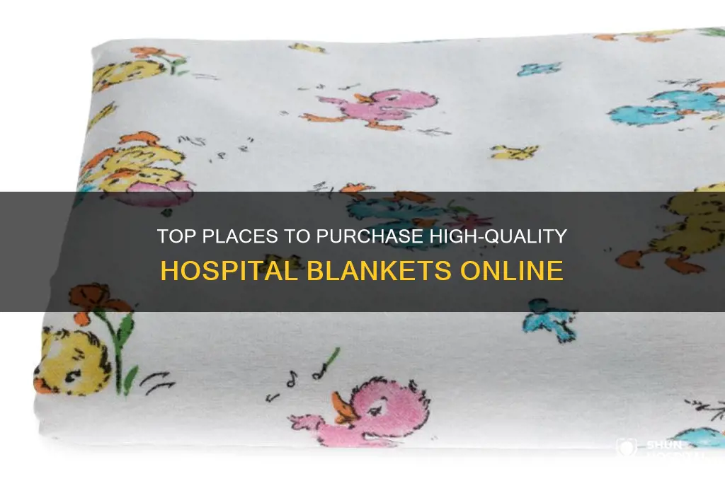 where to buy hospital blankets