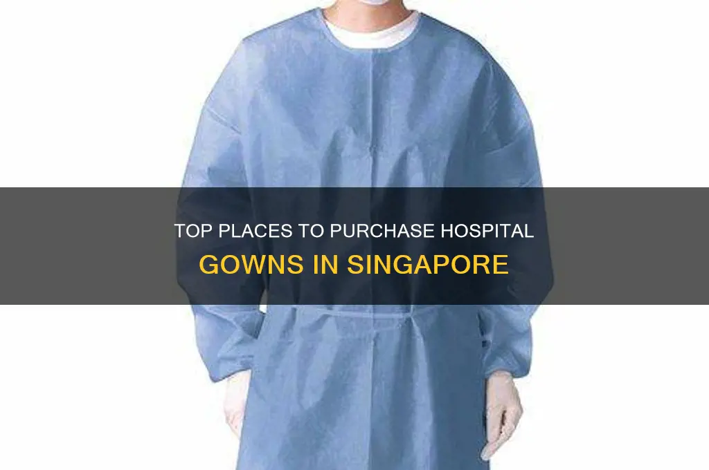 where to buy hospital gown in singapore