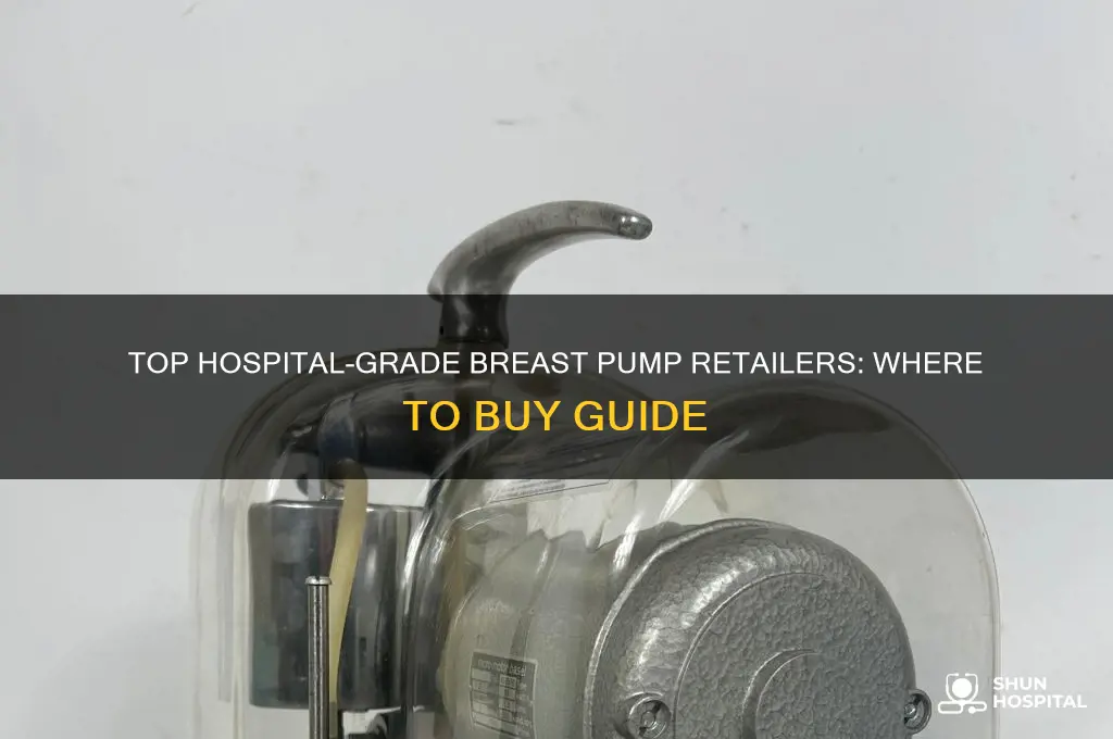 where to buy hospital grade breast pump