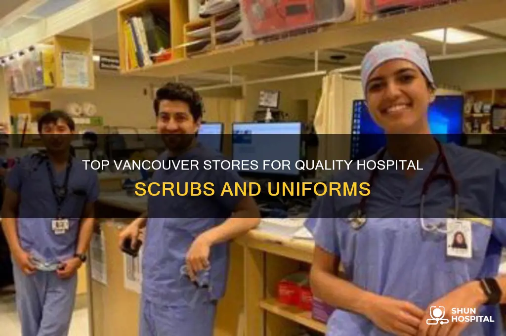 where to buy hospital scrubs in vancouver
