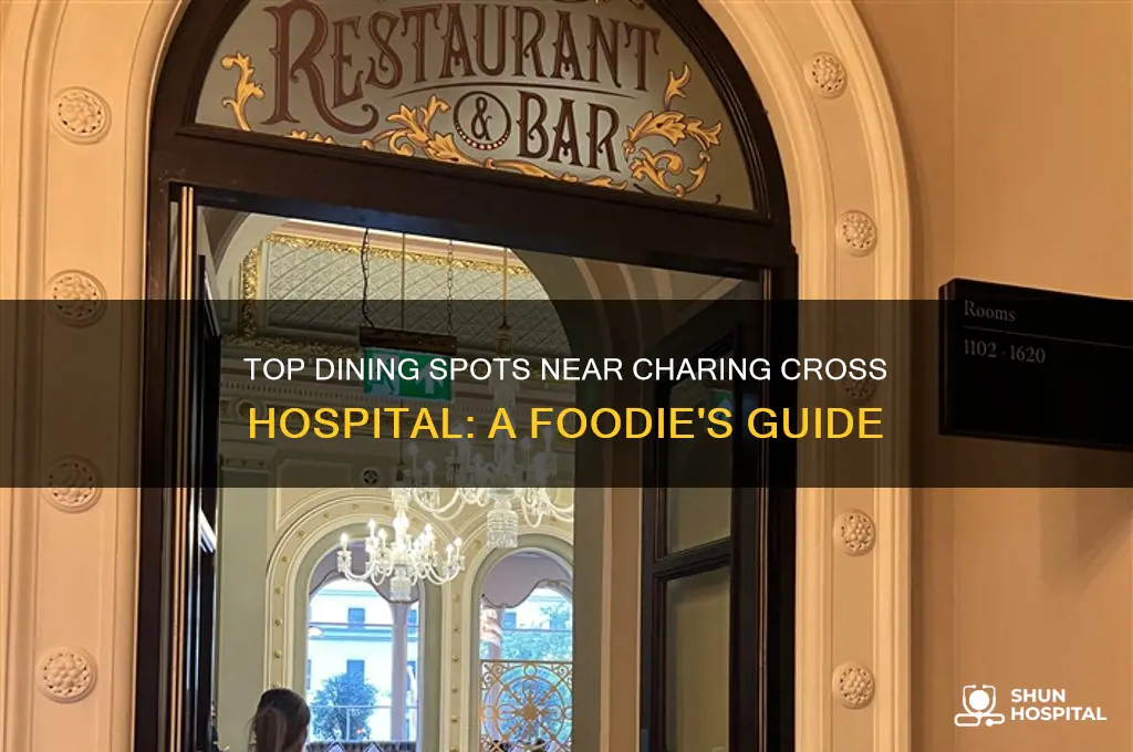 where to eat near charing cross hospital
