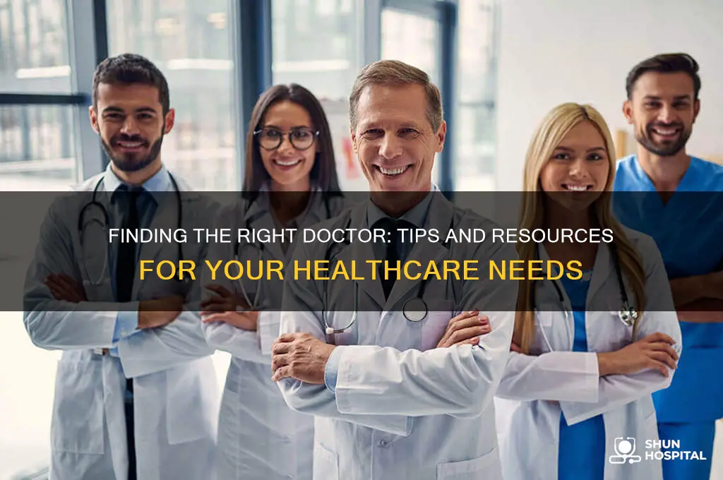 where to find a doctor
