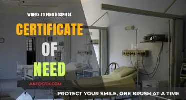 How to Locate Hospital Certificate of Need Requirements in Your State