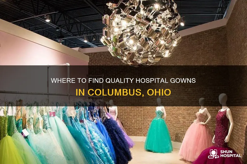 where to find hospital gowns columbus oh