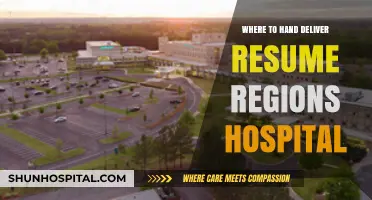 Hand Delivering Your Resume to Regions Hospital: Best Locations and Tips
