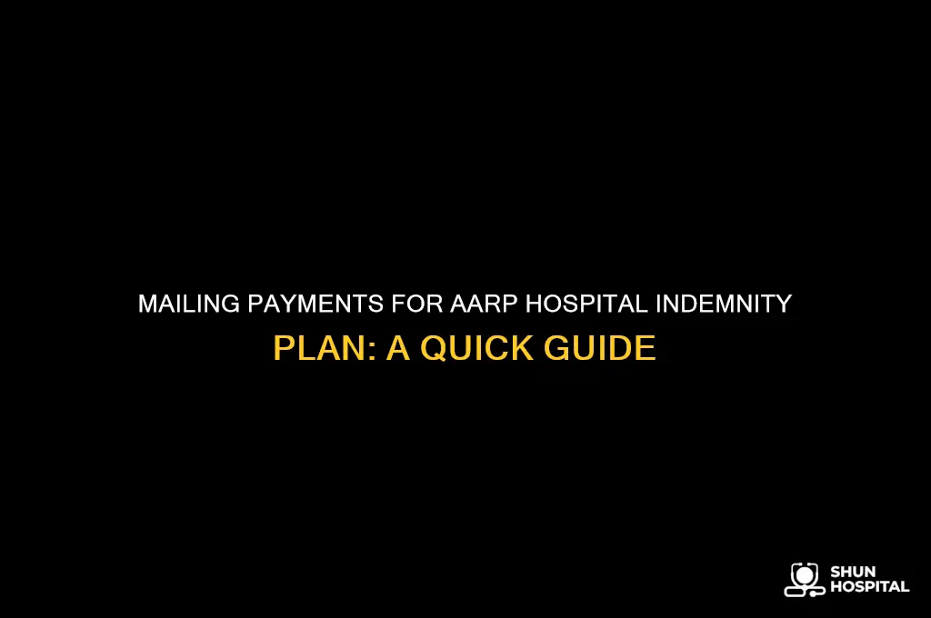 where to mail payments ro aarp hospital indemnity plan