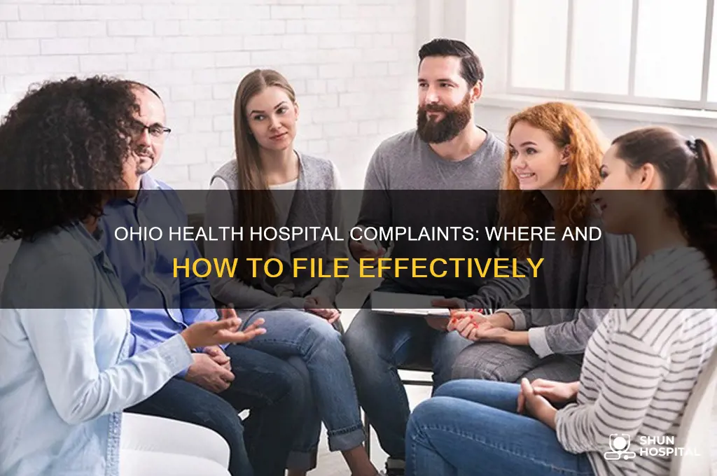 where to make a complaint for ohio health hospital