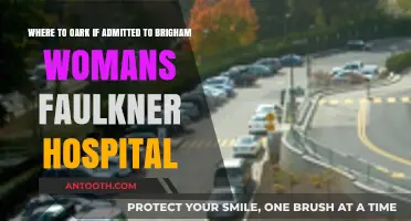 Parking Tips for Patients Admitted to Brigham and Women's Faulkner Hospital