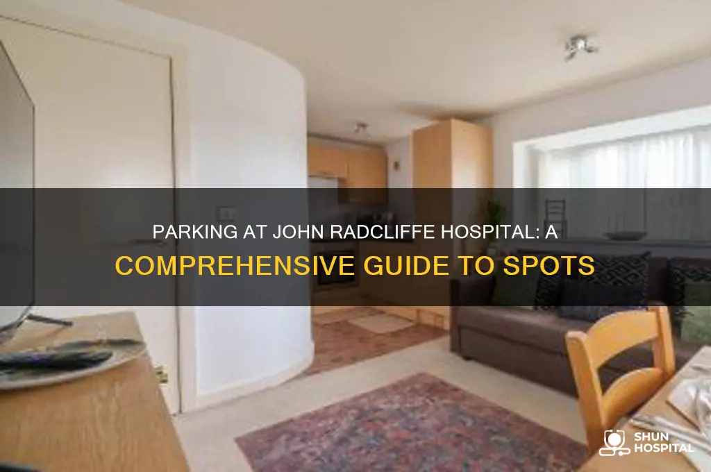 where to park at john radcliffe hospital