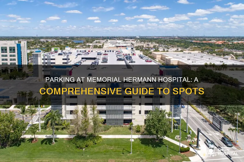 where to park at memorial herman hospital