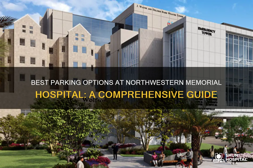 where to park at northwestern memorial hospital