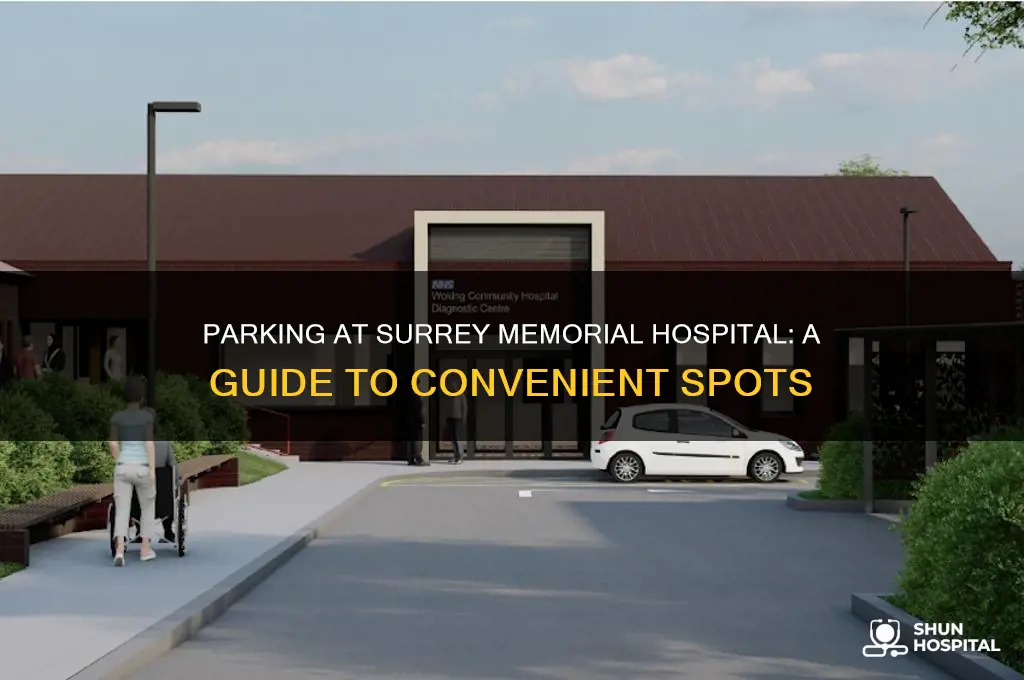 where to park at surrey memorial hospital